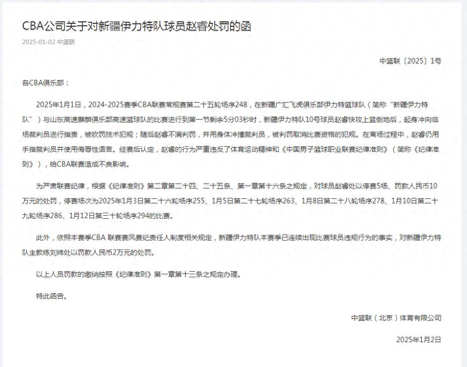 CBA新政策公布,引发球迷热议关注 CBA新政策公布,引发球迷热议关注